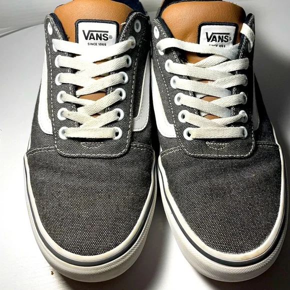 Vans | Shoes | Mens Vans Size 9 Heather Gray Sneakers Gently 